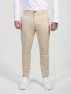 Beige Astino Stretch Trousers