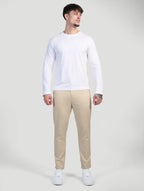 Beige Astino Stretch Trousers