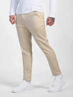 Beige Astino Stretch Trousers