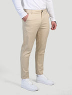 Beige Astino Stretch Trousers