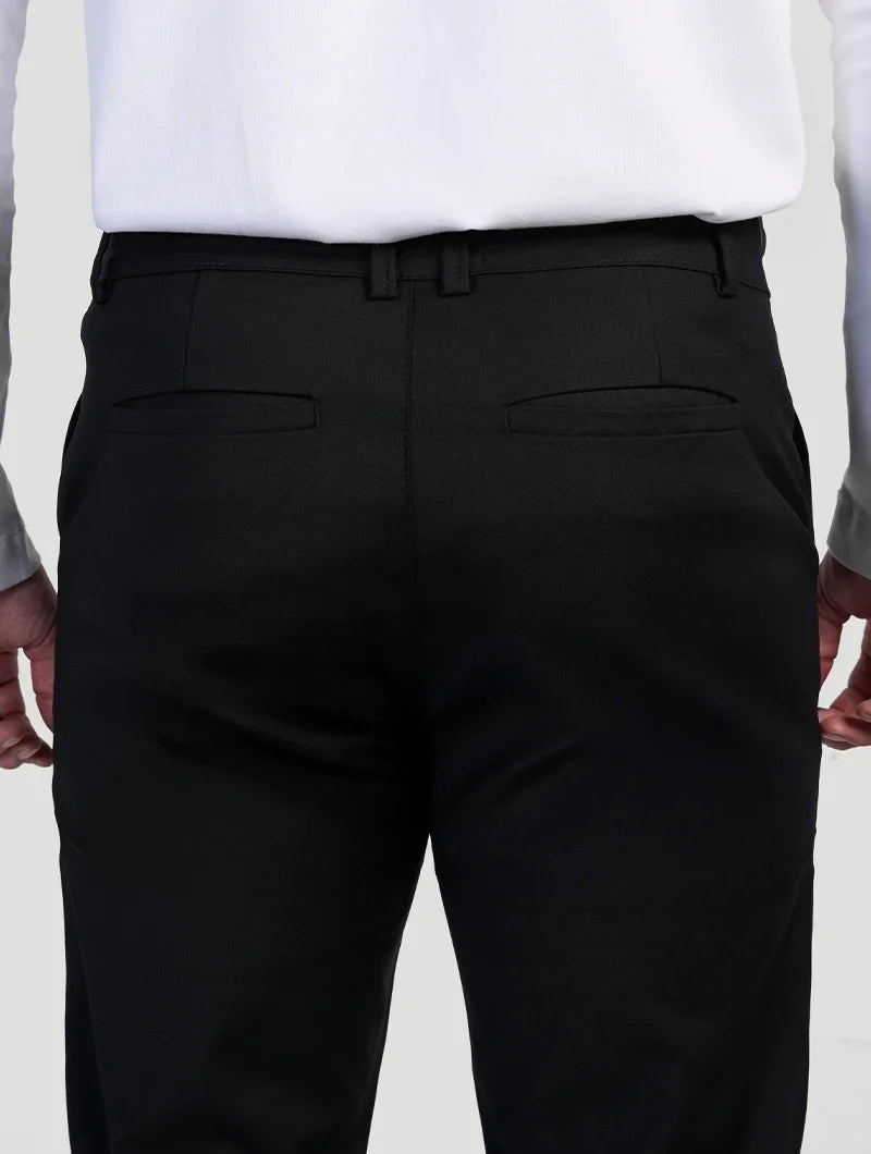 Astino Stretch Trousers - Black