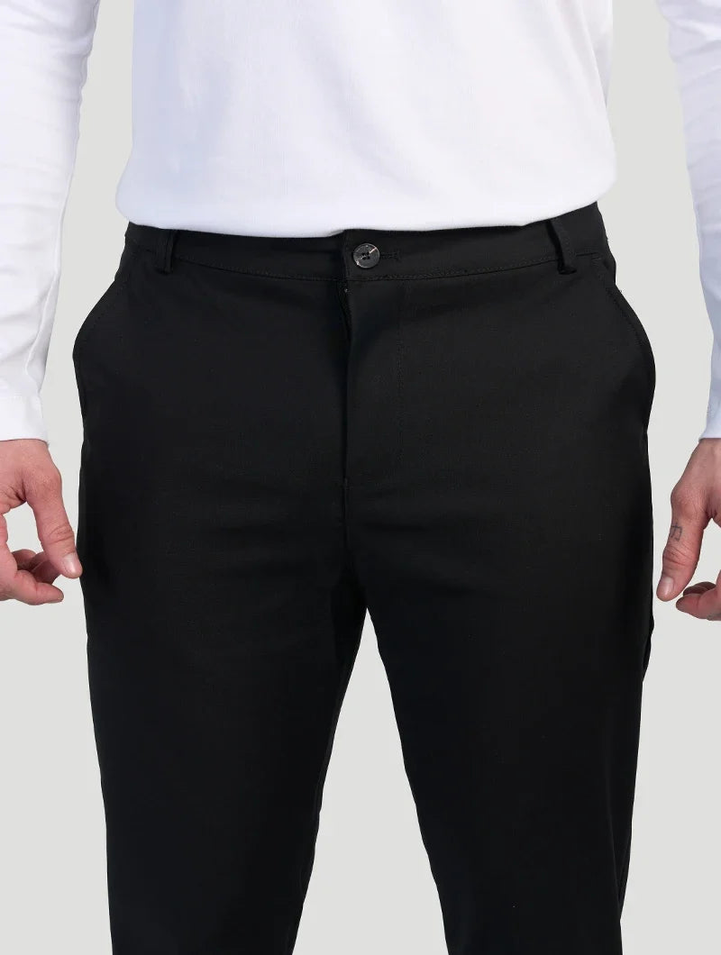 Astino Stretch Trousers - Black