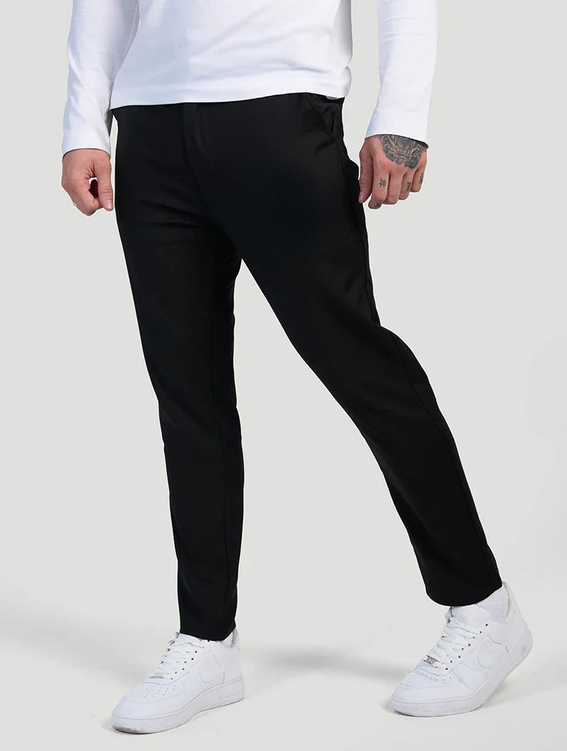 Astino Stretch Trousers - Black