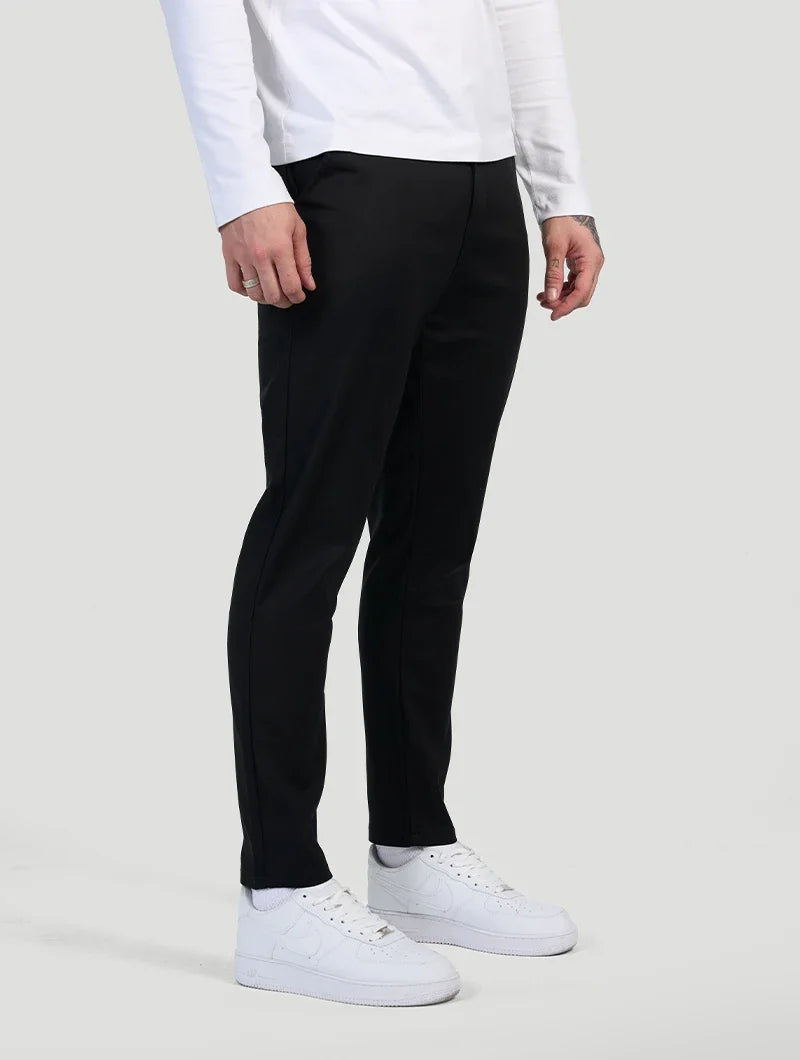 Astino Stretch Trousers - Black