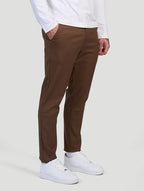 Astino Stretch Trousers - Brown