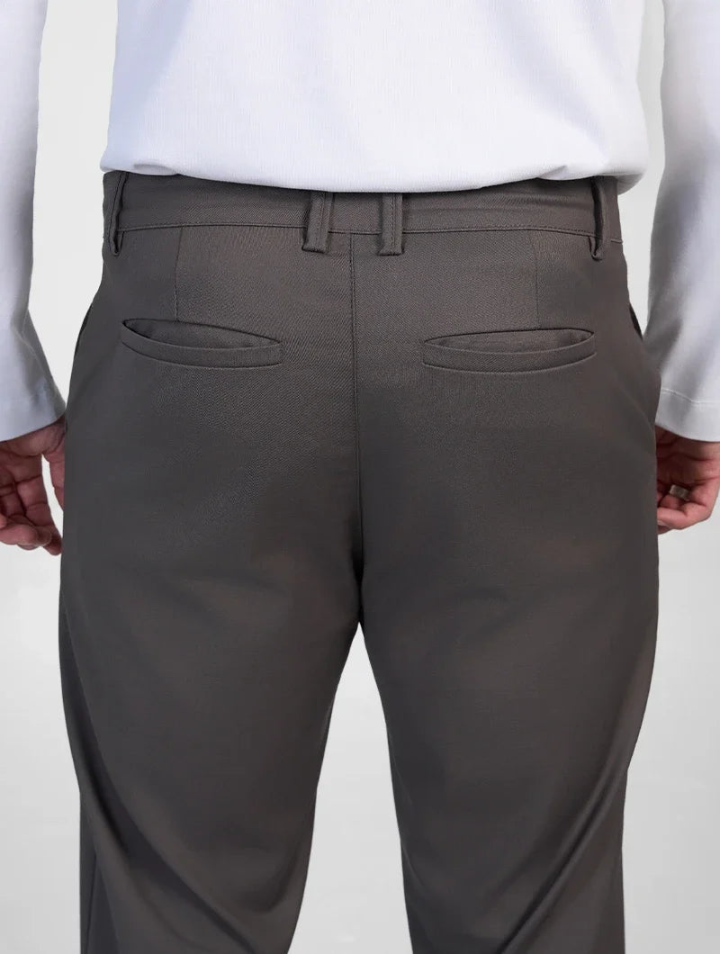 Astino Grau Stretch-Hosen