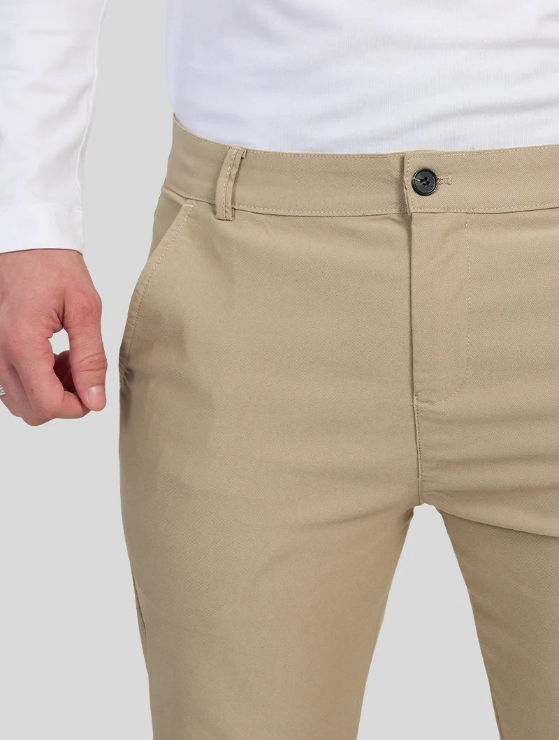 Kaki Noa Stretch Pants