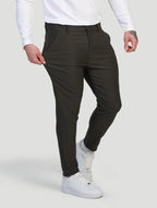 Noa Stretch Pants - Black Olive