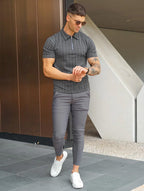 Noa Stretch Pants - Gray