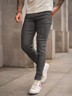Noa Stretch Pants - Gray