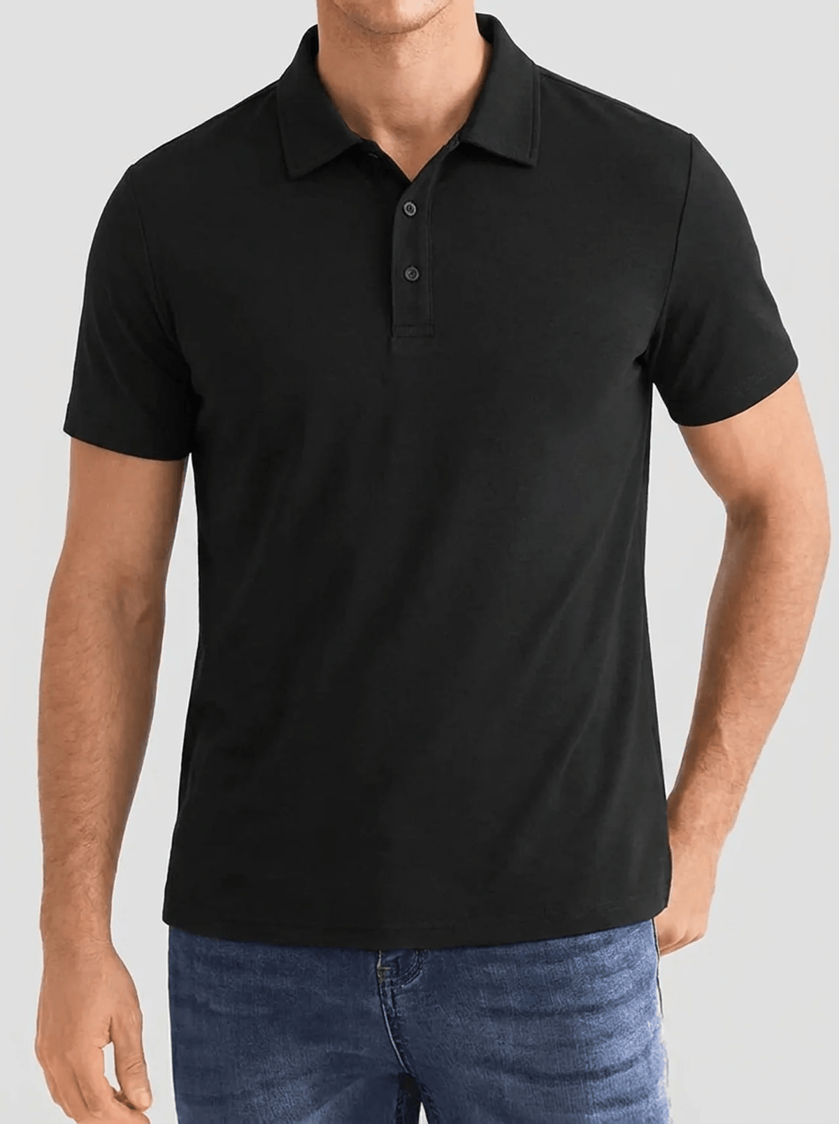 Dario Black Polo Shirt