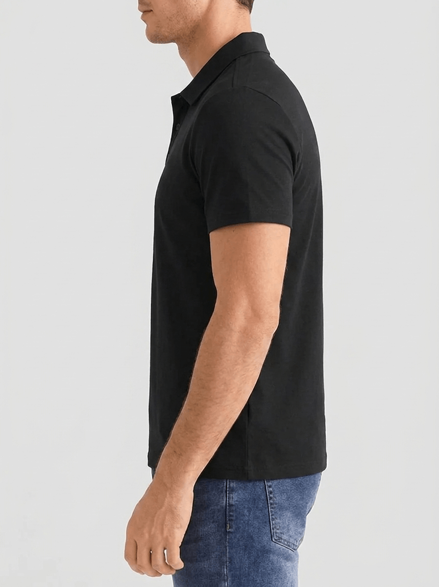 Dario Black Polo Shirt
