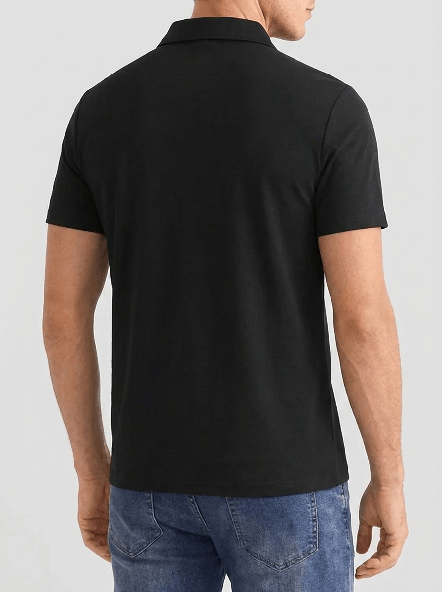 Dario Black Polo Shirt