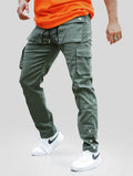 Baron Cargo Pants – Olive Green