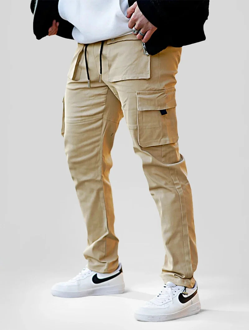 Khaki Baron Cargo Pants