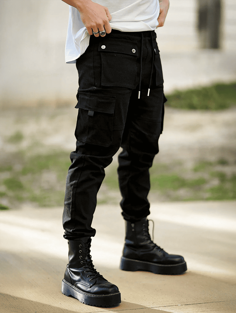 Baron Cargo Pants – Black