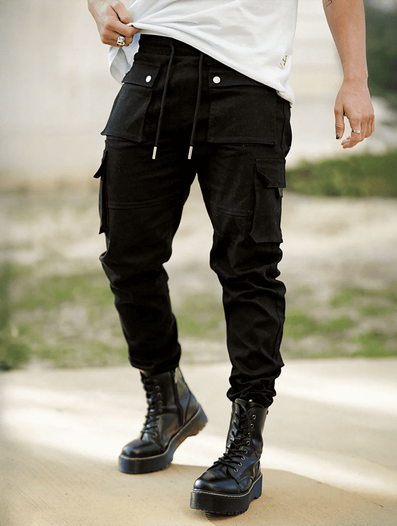 Baron Cargo Pants – Black