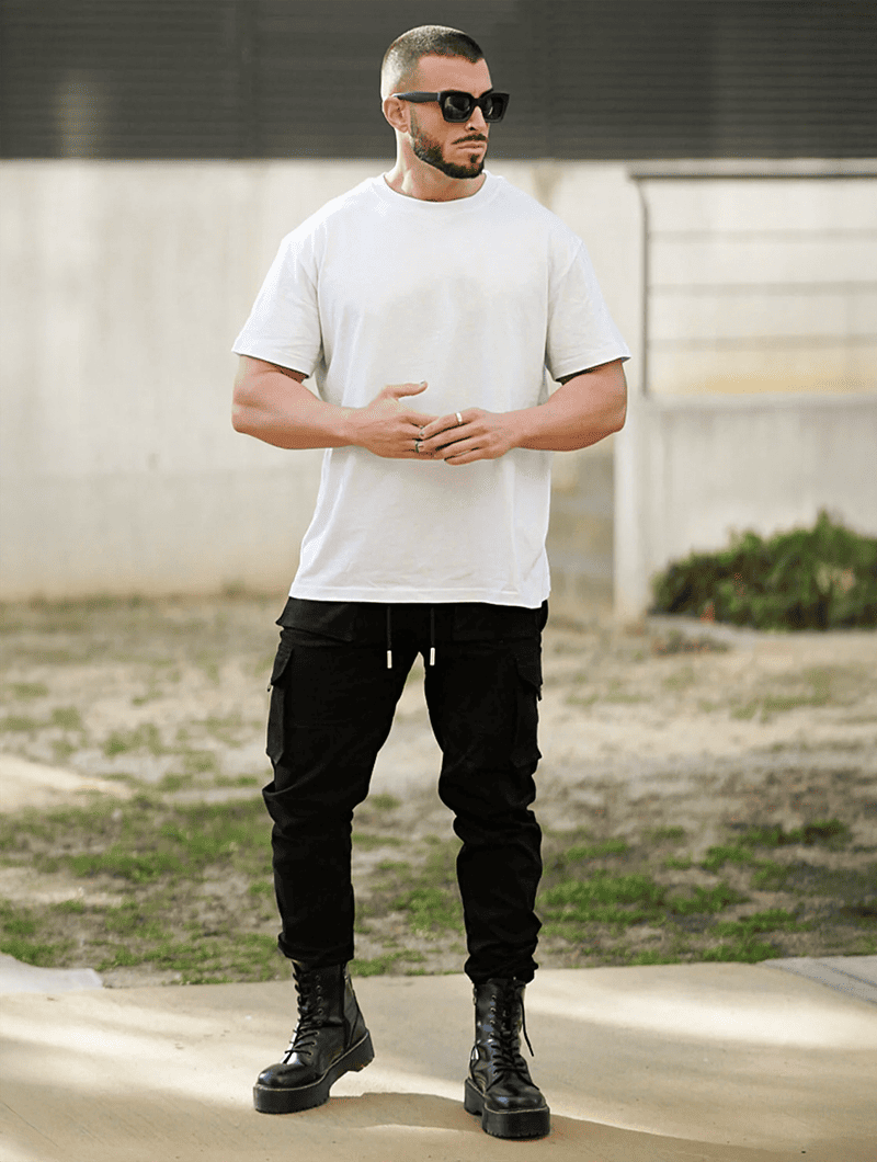 Baron Cargo Pants – Black