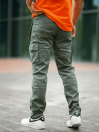 Baron Cargo Pants – Olive Green