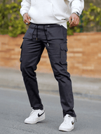 Baron Cargo Pants – Dark Gray