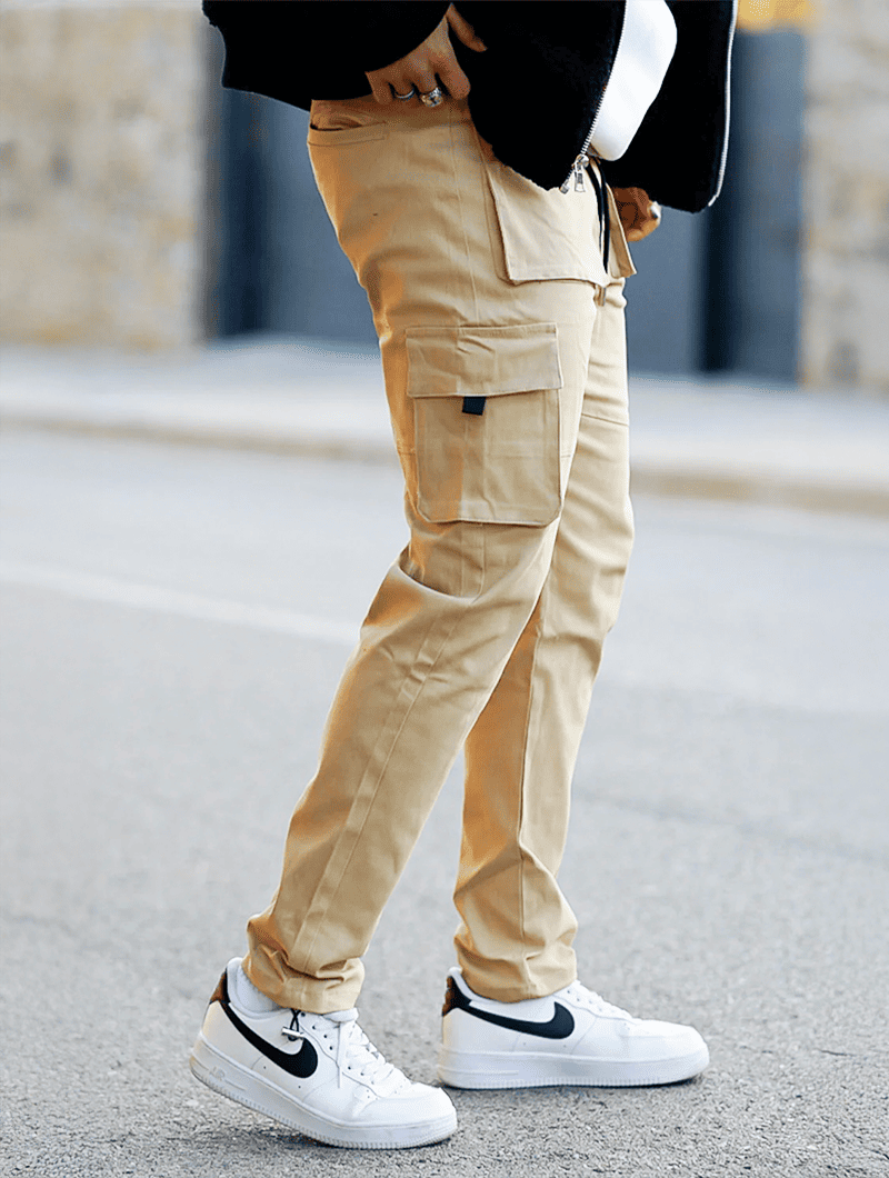 Khaki Baron Cargo Pants