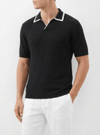 Bioni Black Polo Shirt