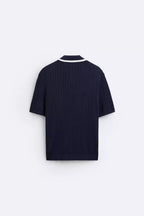Bioni Black Polo Shirt