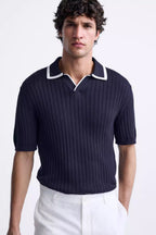 Bioni Black Polo Shirt