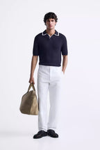 Bioni Black Polo Shirt