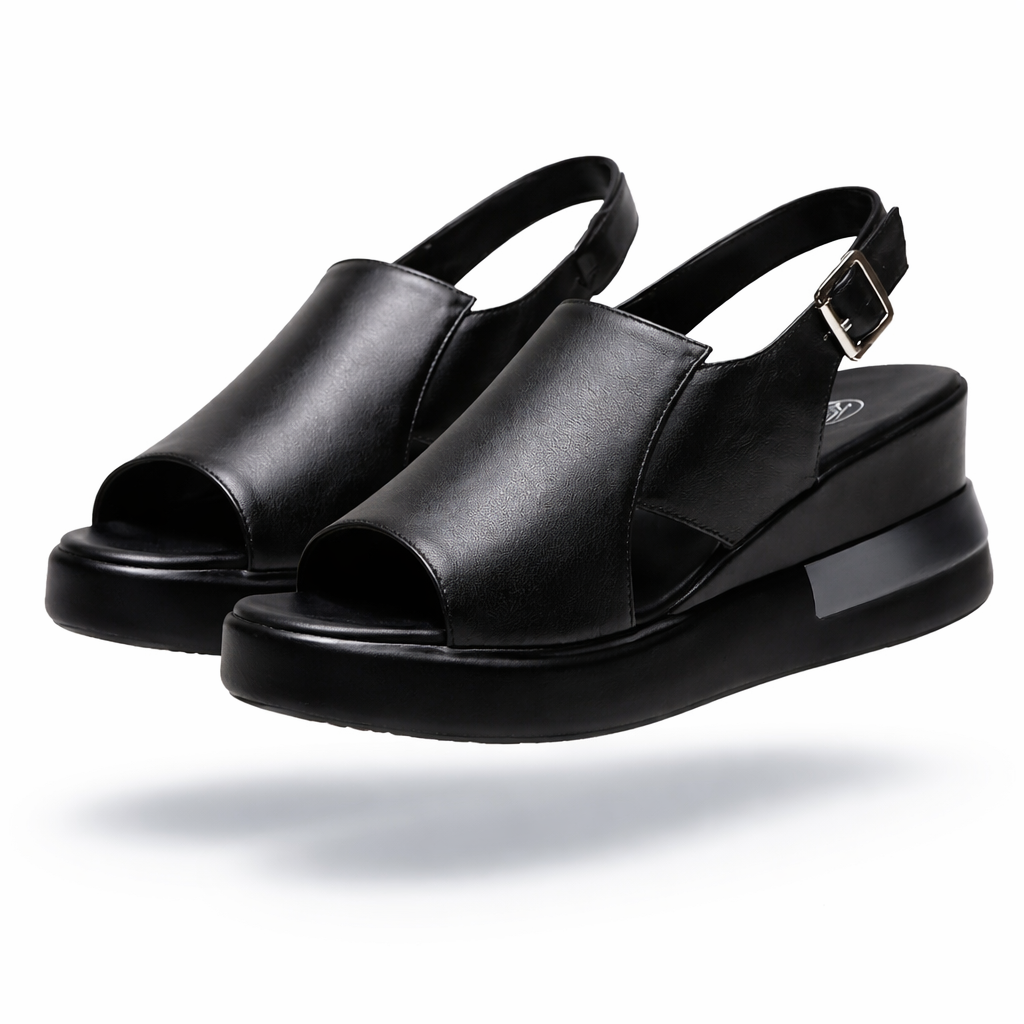 Deloria™ | Orthopedic Wedge Slingback Sandals