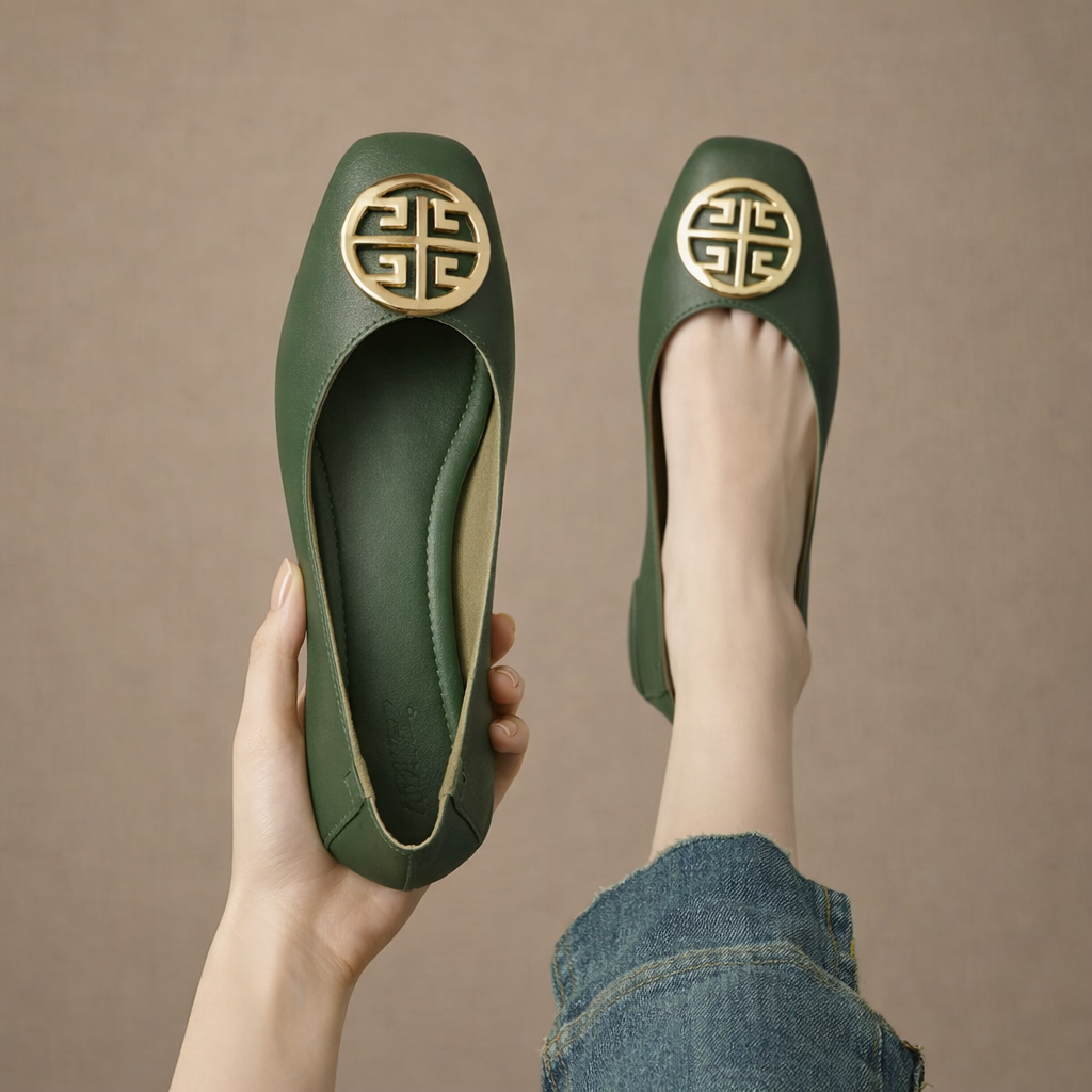Obstgarten Leather Flats