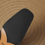 Oriel Leather Square Toe Pumps