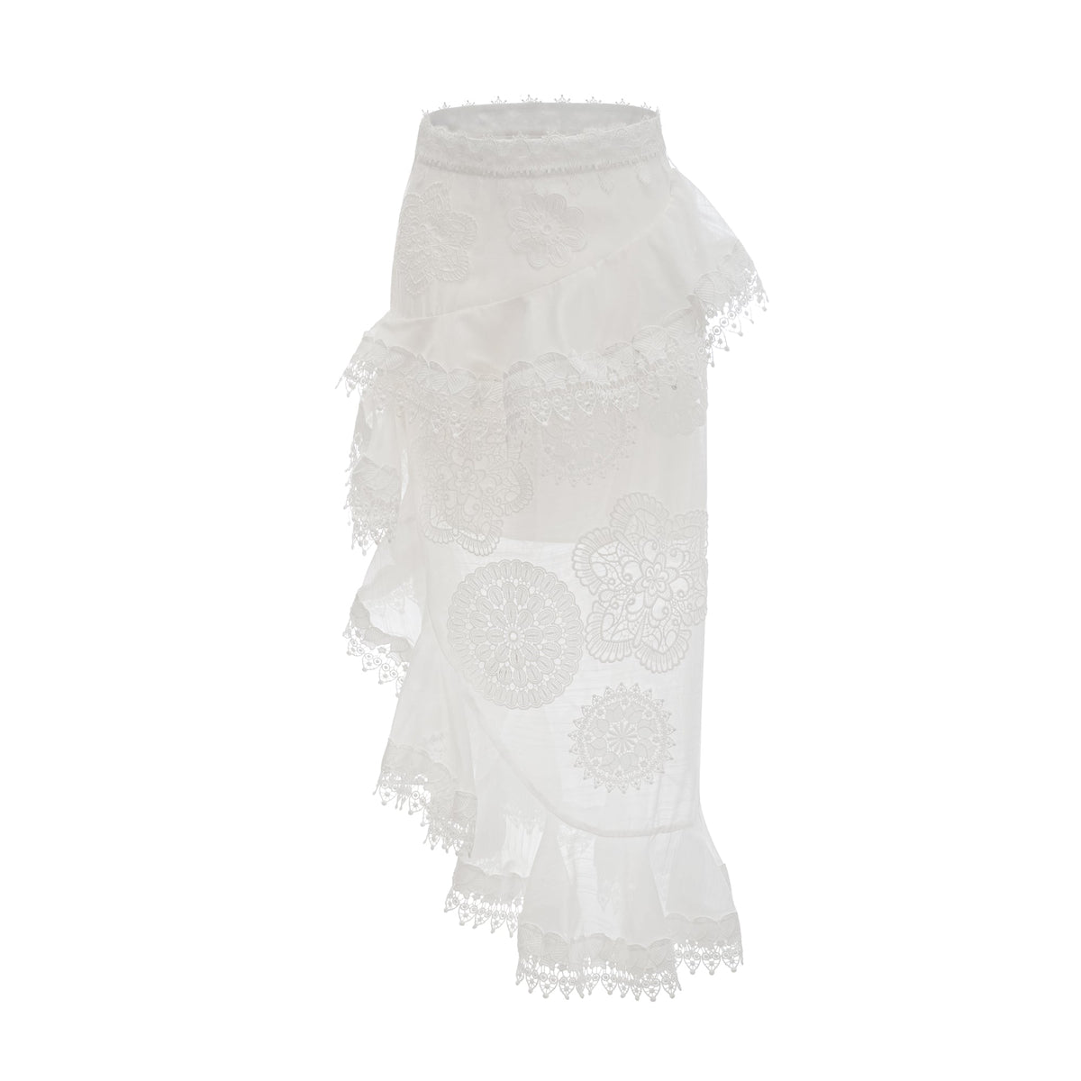 Renée Koordiniertes Semi-Transparentes Oberteil und Rock Set