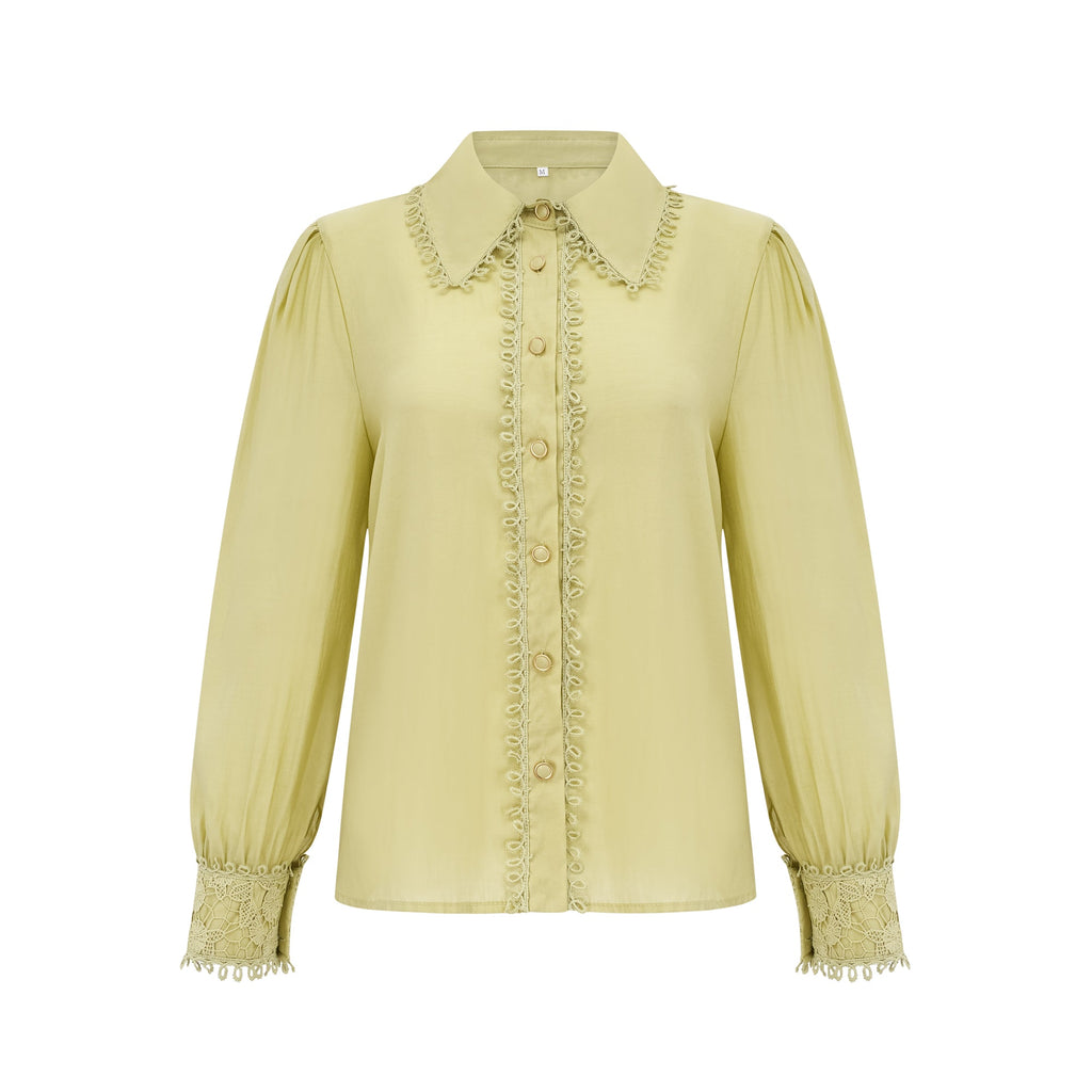Hélène Floral Embroidered Blouse and Skirt Set