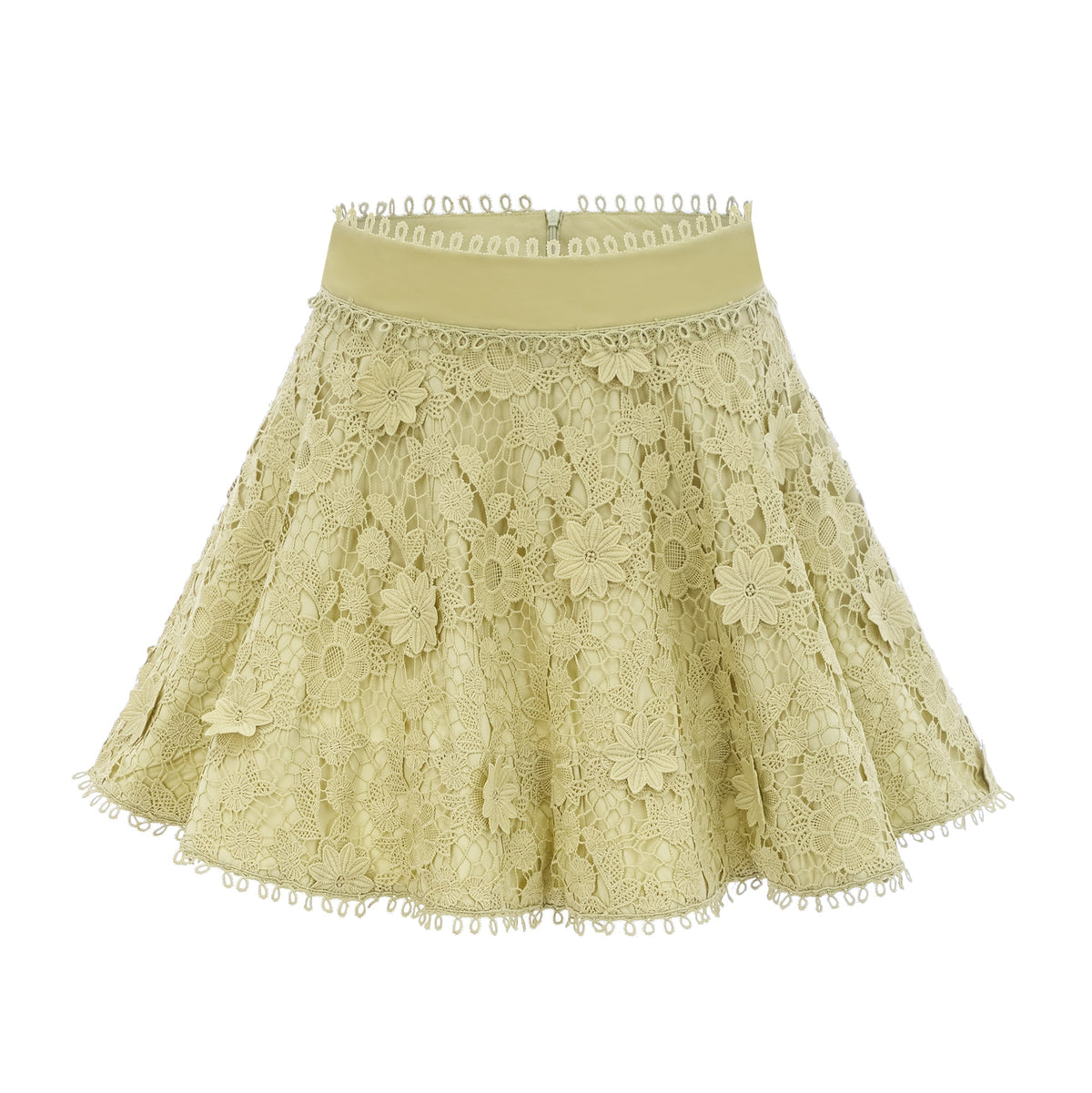Hélène Floral Embroidered Blouse and Skirt Set