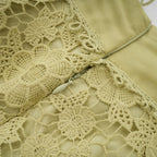 Hélène Floral Embroidered Blouse and Skirt Set