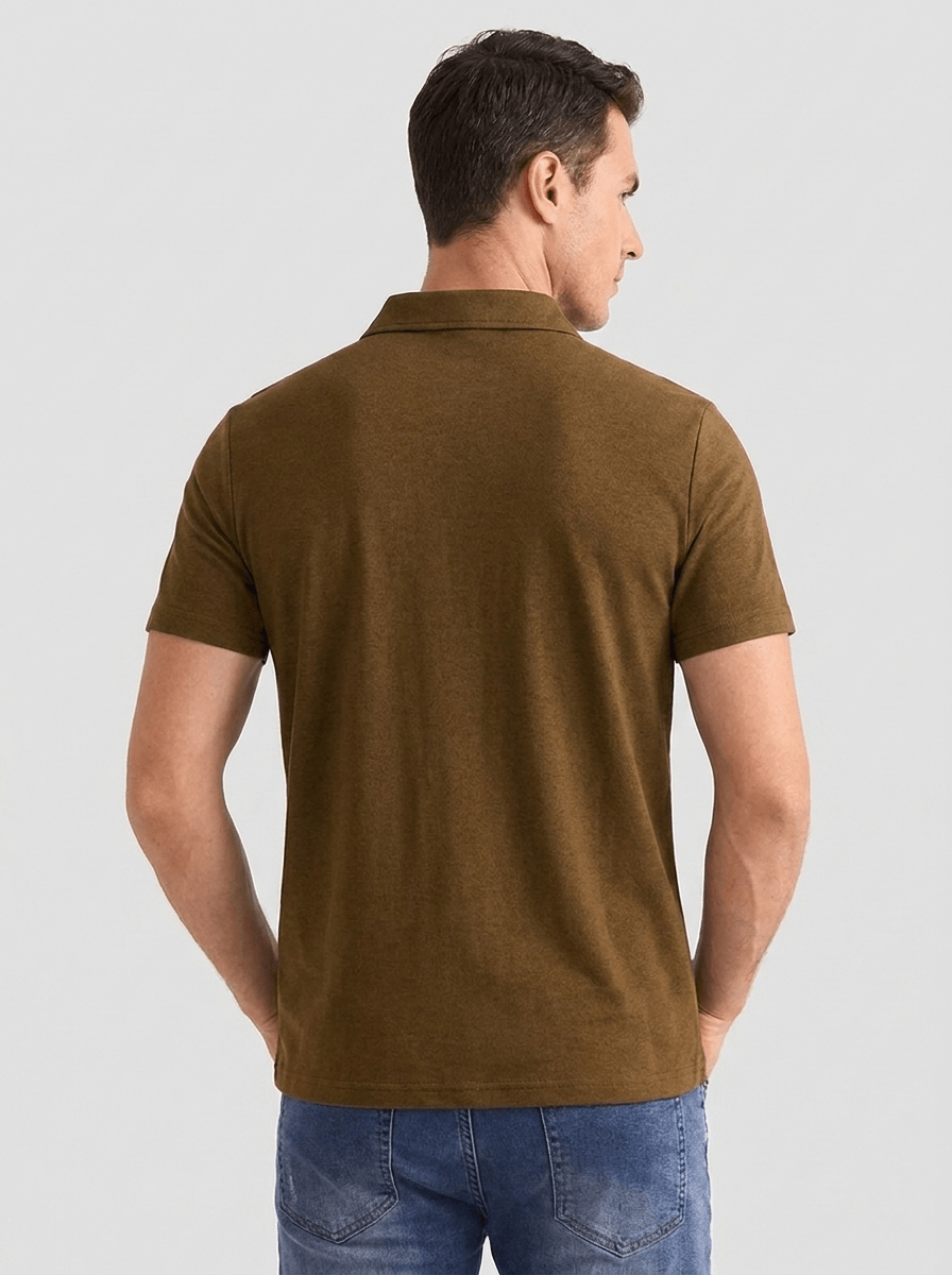 Dario Brown Polo Shirt