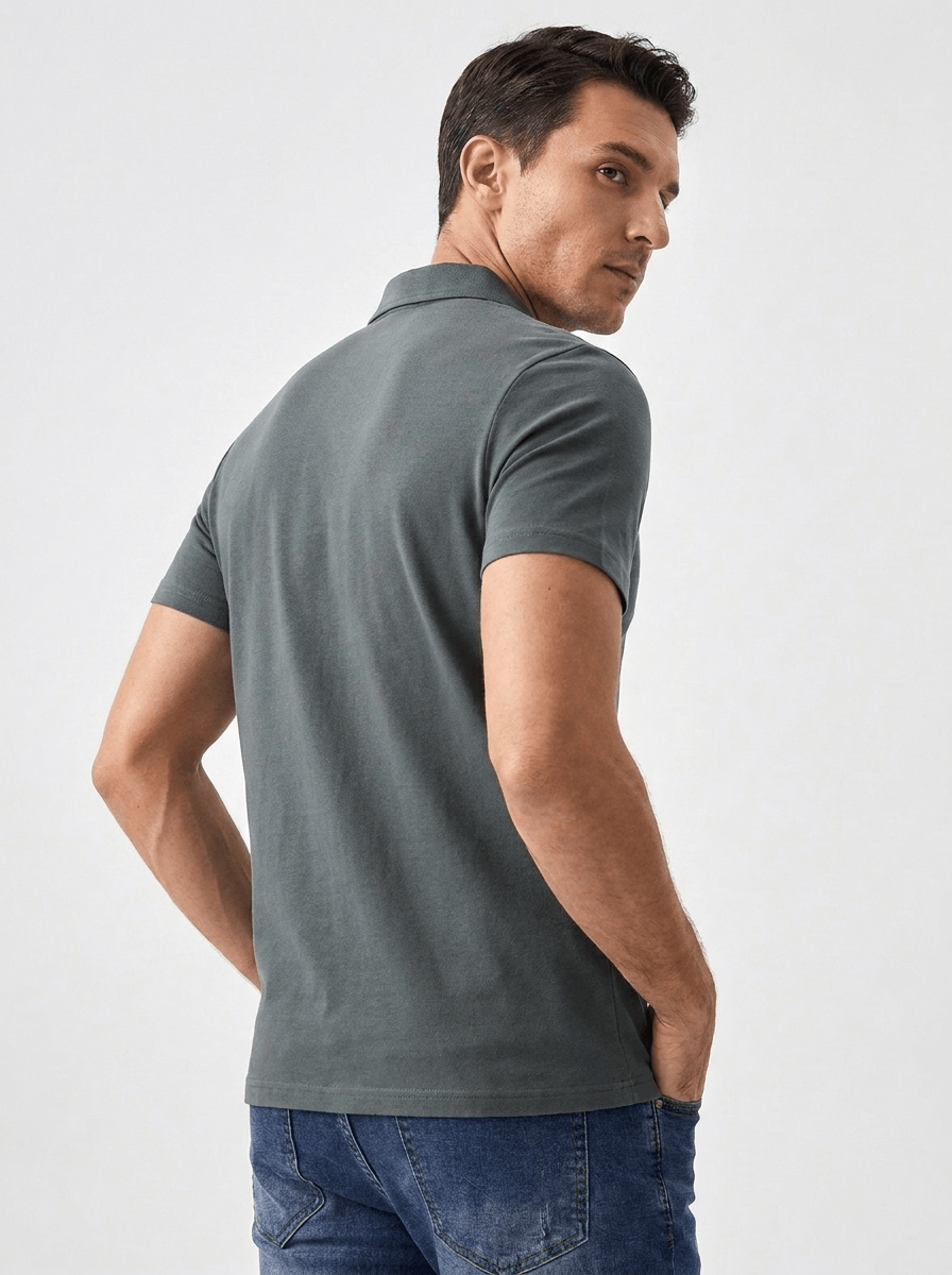 Dario Gray Polo Shirt