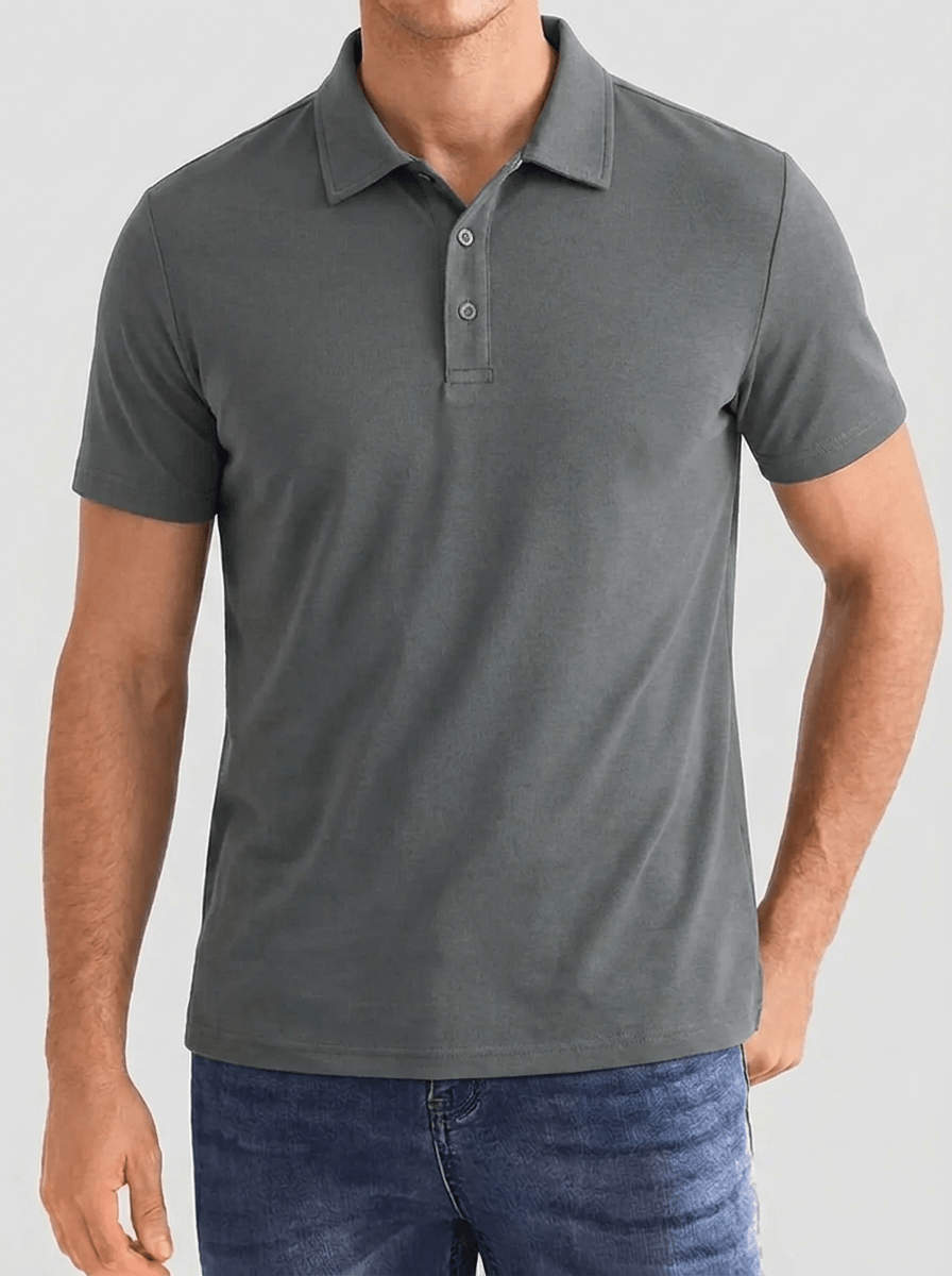 Dario Gray Polo Shirt