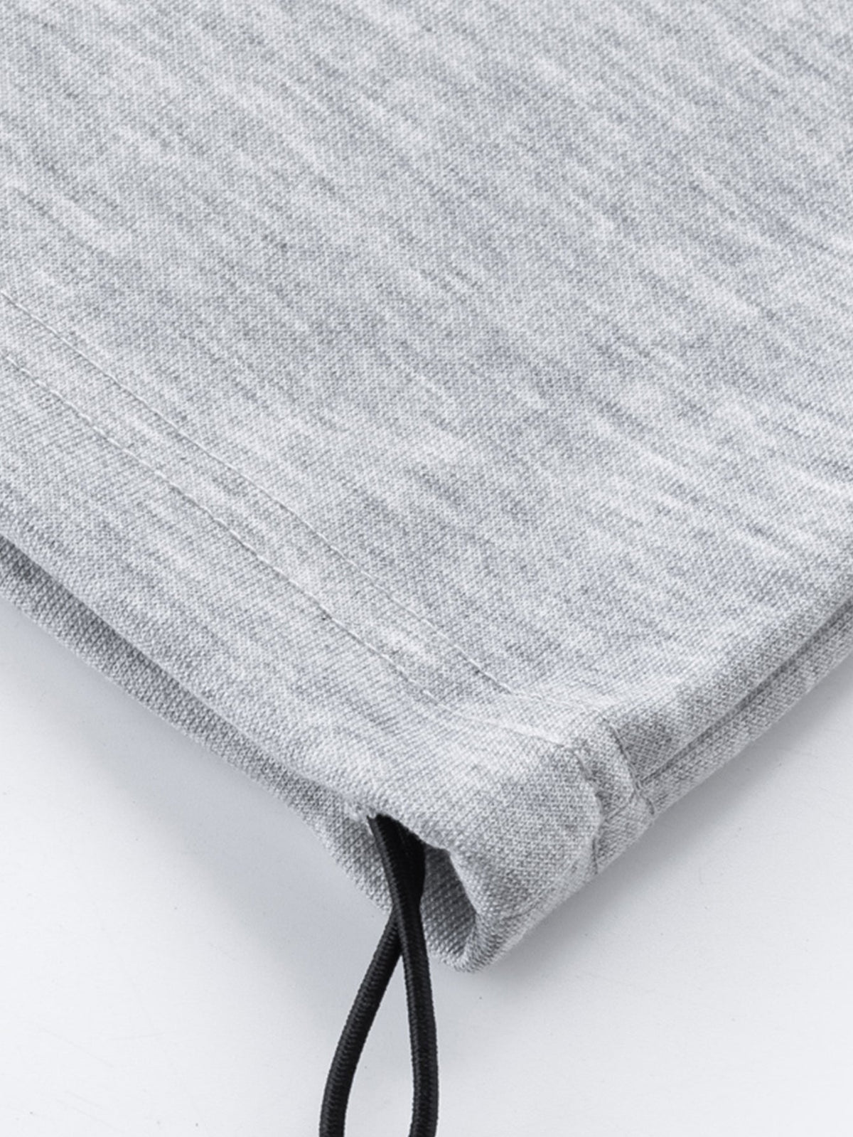Kontraststreifen-Polo-Kragen-Sweatshirt