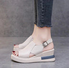 Deloria™ | Orthopedic Wedge Slingback Sandals