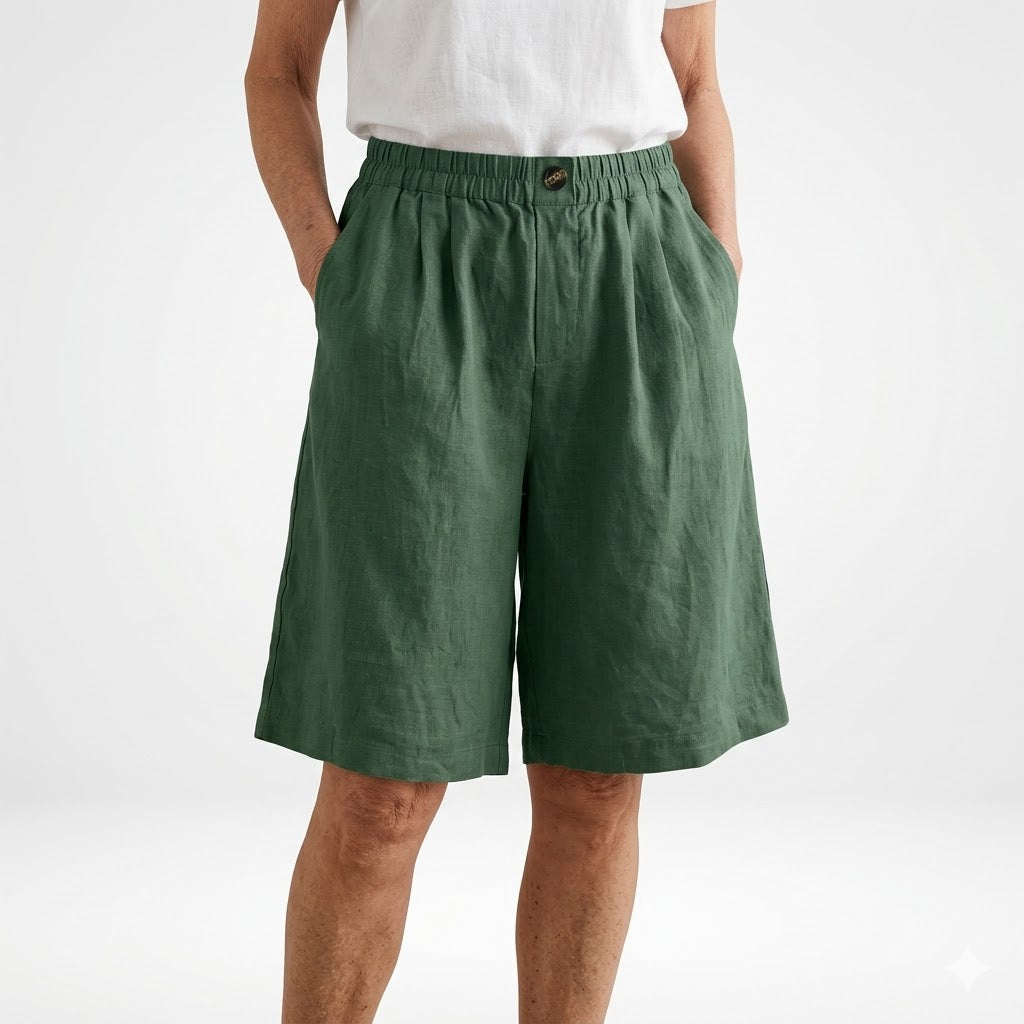 Wandeline™ — Bequeme, weite Sommerhose mit elastischem Bund