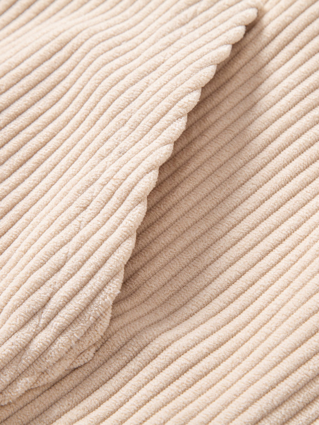 Corduroy Kapuzenpullover mit Kängurutasche
