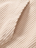 Corduroy Kapuzenpullover mit Kängurutasche