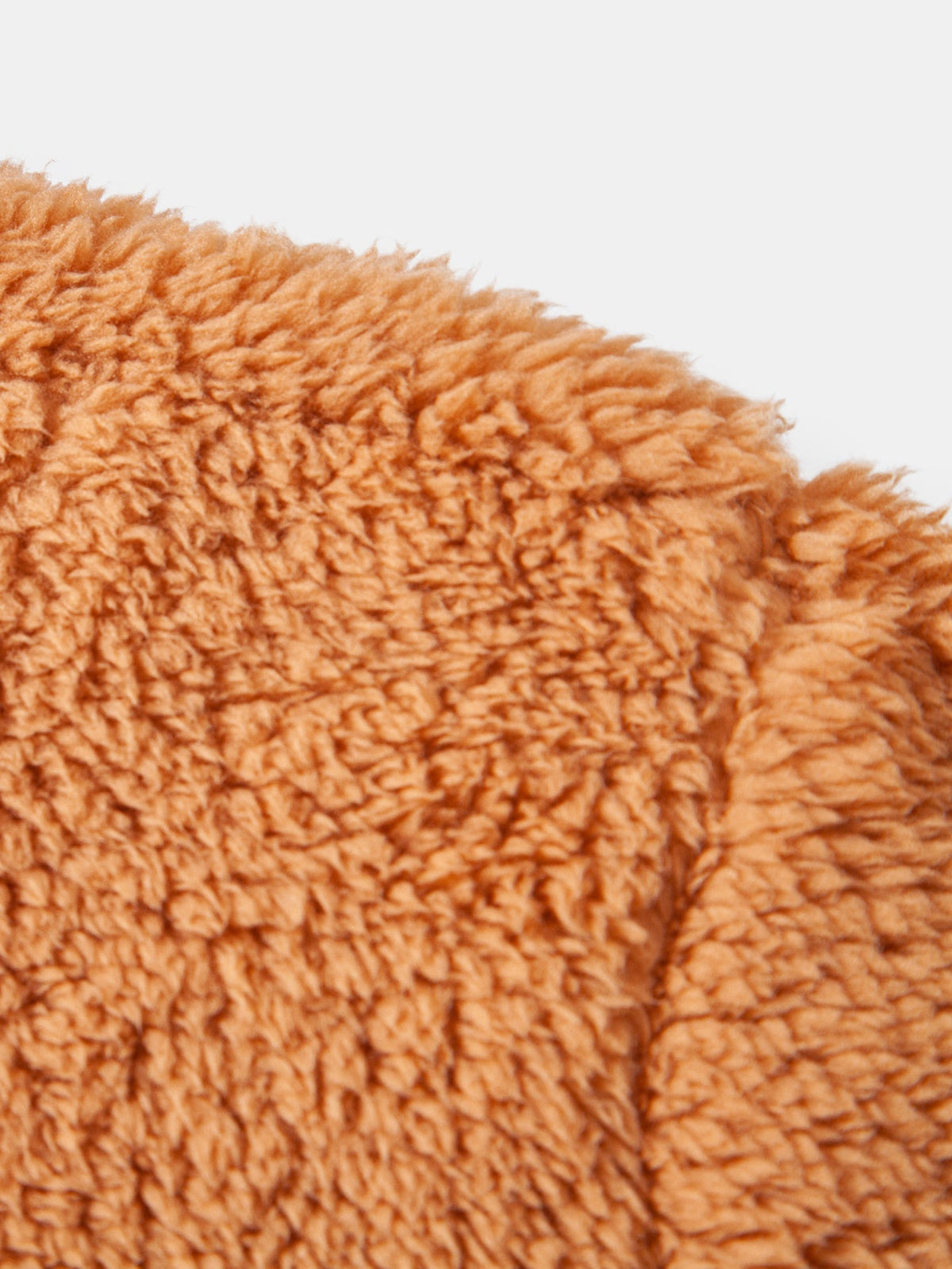 Viertelreißverschluss Sweatshirt mit Teddy-Futter
