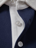 Contrast Collar Sweatshirt