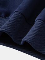 Contrast Collar Sweatshirt