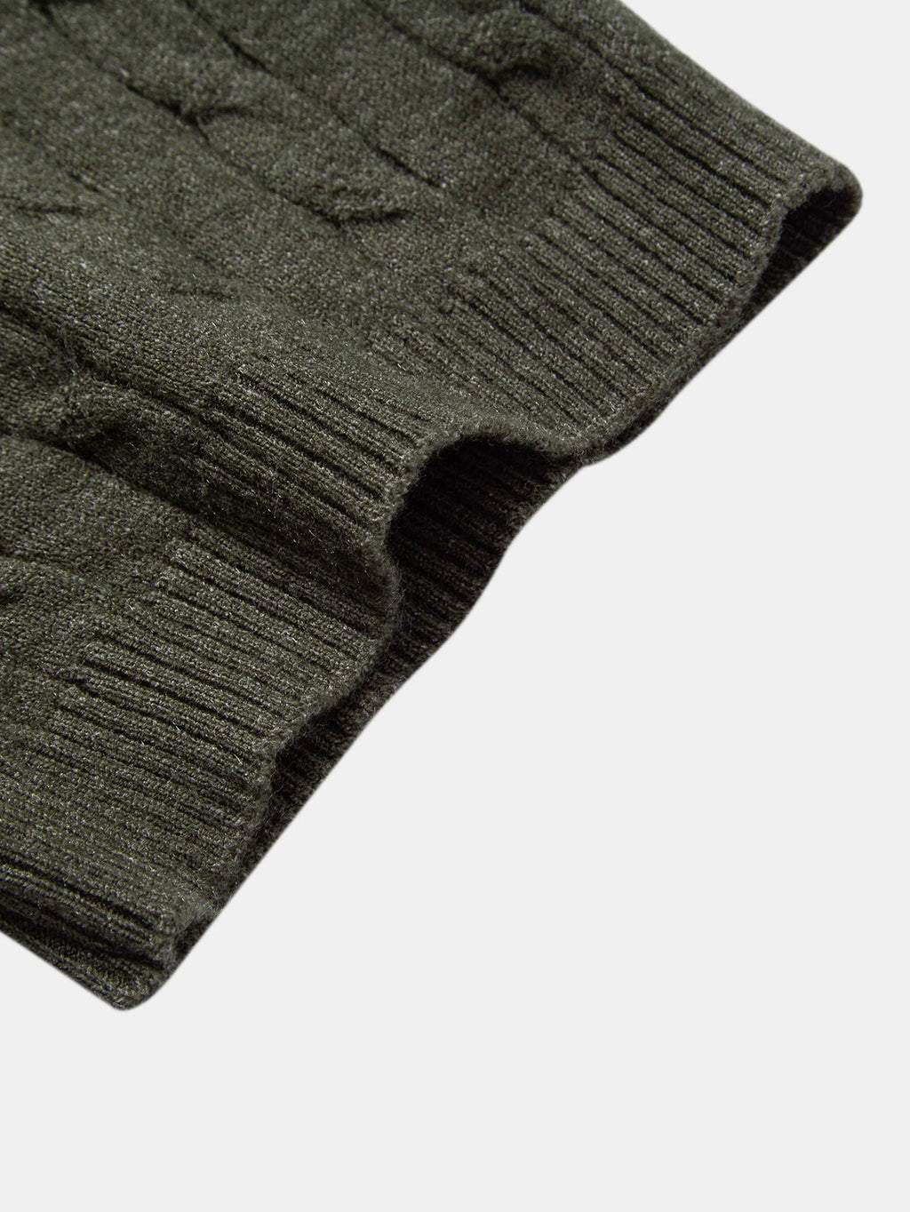 Jacquard Strick-Polo mit gedrehtem Design & Slim Fit Hose