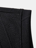 Tanktop mit Buchstaben-Jacquard und Shorts mit Kordelzug - Set