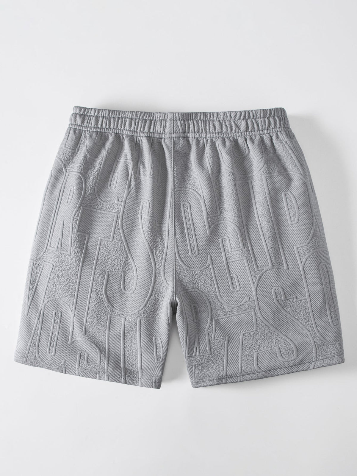 Tanktop mit Buchstaben-Jacquard und Shorts mit Kordelzug - Set